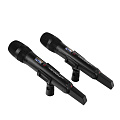 ROCKDALE PRO Stage 220 BK Vocal микрофонная радиосистема с двумя ручными микрофонами