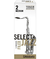 RICO RSF05TSX2M Select Jazz трости для саксофона тенор, fld, 2M, 5 шт./упак.
