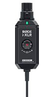 RODE i-XLR цифровой XLR интерфейс для iOS устройств. Совместим со всеми динамическими и конденсаторными с питанием от батареи микрофонами