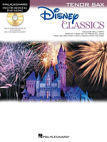HL00842629 - Tenor Saxophone Play-Along: Disney Classics - книга: сборник хитов Диснея для тенор саксофона, 16 страниц язык - английский