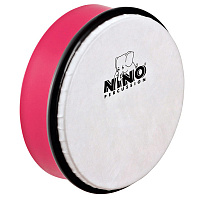 MEINL NINO4SP  бубен (ручной барабан) 6" с колотушкой розовый, мембрана пластик