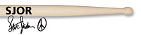 VIC FIRTH SJOR - барабаннные палочки Steve Jordon, деревянный наконечник, материал - гикори, длина 16 1/2", диаметр 0,525"