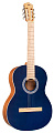 CORDOBA C1 Matiz Classic Blue классическая гитара, цвет синий, чехол в комплекте