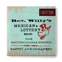 Dunlop RWN0738 Billy Gibbons  струны для электрогитары, никель, Super Fine, 07-38