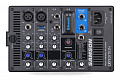 Samson Expedition XP300B Мобильный звуковой комплект: акустические системы 2х150 Вт (6" НЧ + 1" ВЧ), 6-канальный микшер-усилитель 300 Вт, Bluetooth, USB для беспроводной системы Stage XPD, процессор эффектов, вес 10.8 кг