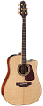 TAKAMINE PRO SERIES 4 P4DC электроакустическая гитара типа DREADNOUGHT CUTAWAY, с кейсом, цвет натуральный