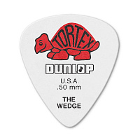 Dunlop 424R050 Tortex Wedge 72Pack  медиаторы, толщина 0,5 мм, 72 шт.