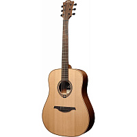 LAG T-170D Акустическая гитара дредноут, цвет натуральный