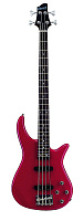 CRUZER CSR-22A/RD 4-струнная бас гитара, красный, 1V 1B  active
