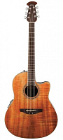 OVATION CS24P-FKOA Celebrity Standard Plus Mid Cutaway Figured Koa гитара электроакустическая