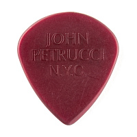 Dunlop 518PJPRD John Petrucci Primetone Red 3Pack  медиаторы, толщина 1,38 мм, цвет красный, 3 шт.