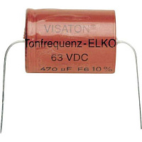 Visaton C 470/63 Электролитический конденсатор, 470 мкФ/63 В