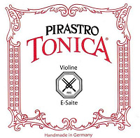 Pirastro 412015  Tonica комплект струн для скрипки, SOFT, синтетика, E сталь/серебро с петлей