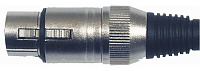 QUIK LOK NC354-K металлический кабельный разъем XLR female (мама) 3pin