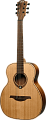LAG TRAVEL-RC  Акустическая тревел-гитара + чехол, цвет натуральный, кедр