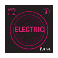BlackSmith Electric Regular Light 10/46 3 Sets струны для электрогитары, 3 комплекта
