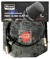 Xline Cables RMIC XLRM-XLRF 01 Кабель микрофонный XLR - XLR, длина 1 м
