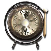 Paiste 1807 Deco Gong/Beater/Stand  7" гонг декоративный с подставкой и молоточком