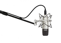 SAMSON C01 студийный конденсаторный микрофон, капсюль 19 мм, направленность гиперкардиоида, 40-18000 Гц, SPL 136 дБ, 200 Ом, 1.15 кг