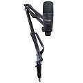 Marantz Pod Pack 1  USB-конденсаторный микрофон с полностью регулируемым настольным микрофонным креплением, в комплекте держатель для микрофона, стойка пантограф, USB кабель