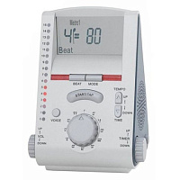 CHERUB WSM-260  метроном электронный. Цифровые часы с будильником, термометр и измеритель уровня влажности (в режиме часов), метроном, линейный вход, индикатор уровня заряда батареек.