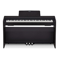 Casio PX-870BK  цифровое фортепиано, 88 клавиш, 256-голосная полифония, 19 тембров, 4 хоруса, цвет черный
