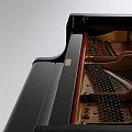 Kawai GL-30 M/PEP кабинетный рояль, длина 166 см, черный полированный, покрытие клавиш акрил/фенол