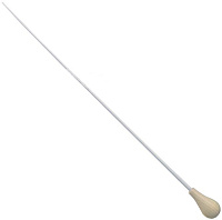 GEWA BATON White beech tree Дирижерская палочка 41 см, белый бук, деревянная ручка