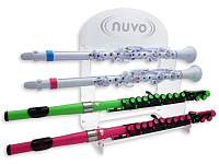 NUVO Acrylic Retail Display Horizontal (4 x Flute/Clarineo) Акриловый дисплей для четырех флейт/кларнетов