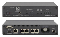 Kramer VM-114H4C  Передатчик сигнала HDMI с одного из 2 входов (TP или HDMI) в кабель витой пары (TP) с 4 выходами