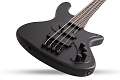 Schecter STILETTO STEALTH-4 SBK Бас гитара четырехструнная