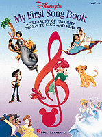 HLD00310322 - Disney's My First Songbook Vol.1 - книга: Мой первый песенник - Дисней, часть 1, 96 страниц, язык - английский