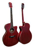 Sevillia IWC-235 MTRD Гитара акустическая. Мензура 650 мм. Цвет красный