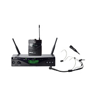 AKG WMS470 PRES SET BD3  (720-750)  радиосистема с портативным передатчиком + петличный микрофон СK99L + микрофон с оголовьем C555L