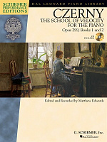 HL00296899 - Carl Czerny: The School Of Velocity For The Piano Op.299 (Schirmer Performance Edition) - книга: сборник этюдов Карла Черни, 64 страницы, язык - английский