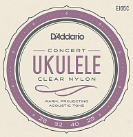 D'ADDARIO EJ65C струны для укулеле концерт Pro-Arte, чистый нейлон