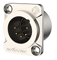 ROXTONE RX5MDWP-NG Разъем XLR панельный, "папа", 5-контактный
