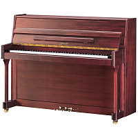 Ritmuller UP110R2(A107)  пианино, 110 см, цвет орех, полированное, медная фурнитура, Classic