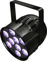 EUROLITE LED PAR-56 HCL Short black светодиодный прожектор, угол раскрытия луча 20 гр, синтез цвета RGBAW+UV