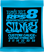 Ernie Ball 2238 струны для электрогитары RPS8 Extra Slinky (8-11-14-22w-30-38)