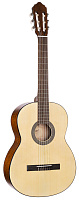 CORT AC100 W_BAG SG классическая гитара Deluxe с чехлом, корпус из красного дерева с верхом из ели, гриф из красного дерева с накладкой из палисандра, мензура 650 мм, полуматовое покрытие
