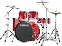 Yamaha RDP2F5HR  ударная установка из 5-ти барабанов, цвет Hot Red, без стоек