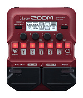 Zoom B1 FOUR басовый процессор мультиэффектов, работает с Guitar Lab