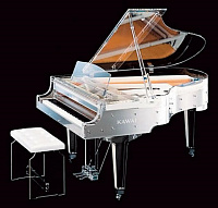 KAWAI CR-40 Transparency Прозрачный акриловый рояль, длина 185см, еловая дека, механизм Millennium III, покрытие клавиш Neotex