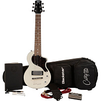 Blackstar Carry On Lite White  Тревел-гитара в комплекте с AmPlug