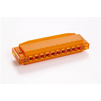 HOHNER Translucent Orange (M1110O)  губная гармоника детская, цвет прозрачный оранжевый