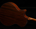 KEPMA F0-GA Top Gloss BS акустическая гитара, цвет вишневый санберст, в комплекте чехол