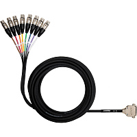 SHURE DB25-XLRF соединительный кабель с разъемами DB25 и XLR Female, длина 7,6 метров