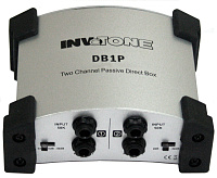 Invotone DB1P  пассивный двухканальный директ бокс, цвет серебристый