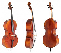 GEWA Cello Ideale-VC2 Виолончель 4/4 в комплекте (чехол, смычок)